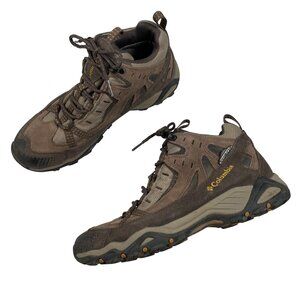 Columbia Waterproof Hiking Boots Omni Tech Grip Casual Outdoor Trail Men's 8.5